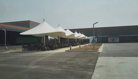 milan.com车棚顶棚为什么要有弧度