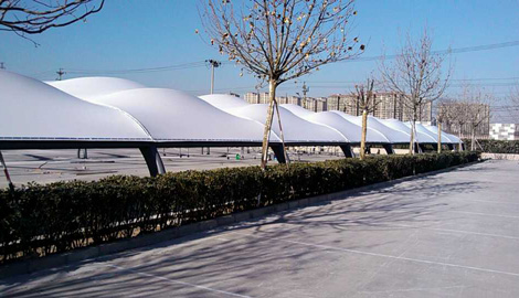 milan.com车棚的搭建难点及解决方案